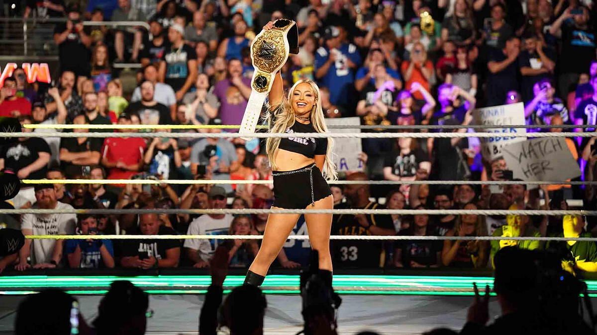 Reigning Women's World Champion Liv Morgan (Photo credit: WWE.com)